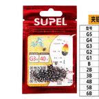 Split Shot Sinkers, Pinch-On Open Style, Sizes G5–5B – option photo