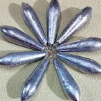 Willow Leaf Lead Sinker, Stainless Ring, 0.18–17.6 oz (5–500 g) – option photo