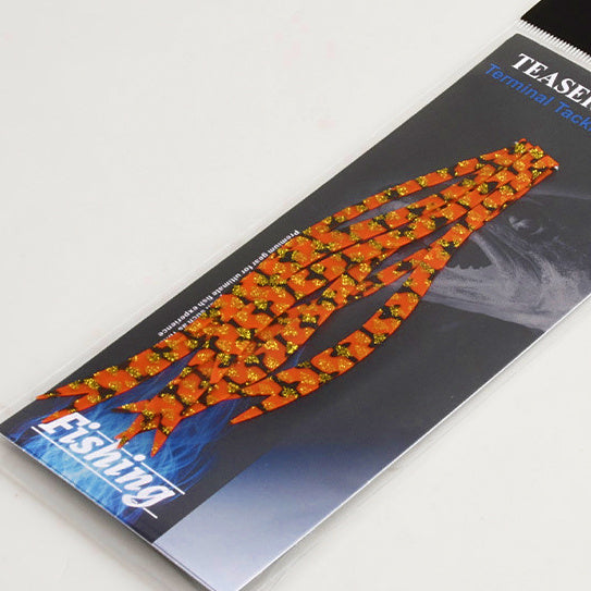 Silicone Jig Skirts, Split Tail, UV Printed, 3-Pack – option photo