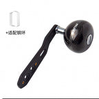 Baitcasting Reel Handle, Carbon Single Arm with Carbon Knob – option photo