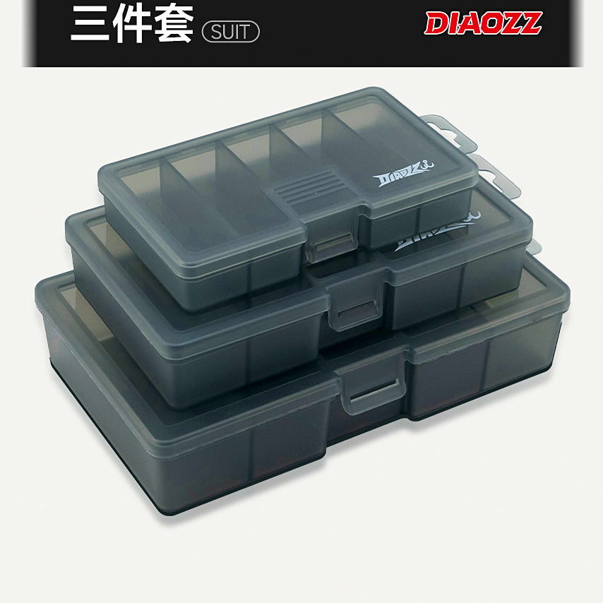Plastic Lure Box, Single-Layer Tackle Box, Small to Large – option photo