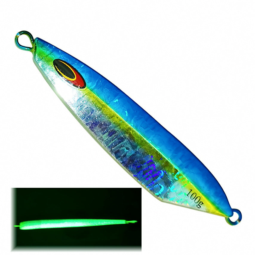 Asymmetric Glow Slow Pitch Jig, 100 g (3.5 oz) – option photo