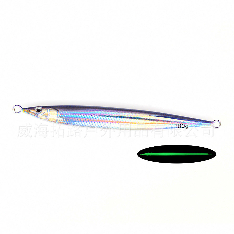 Glow Fast-Sinking Metal Jig, 150–180 g (5.3–6.3 oz) – option photo