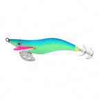 Wood Shrimp Squid Jig, Glow, Double Rattle, Sizes 2.5–4.0 – option photo
