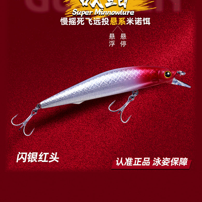Floating & Suspending Minnow Lure, 7–10.5 cm (2.8–4.1 in) – option photo