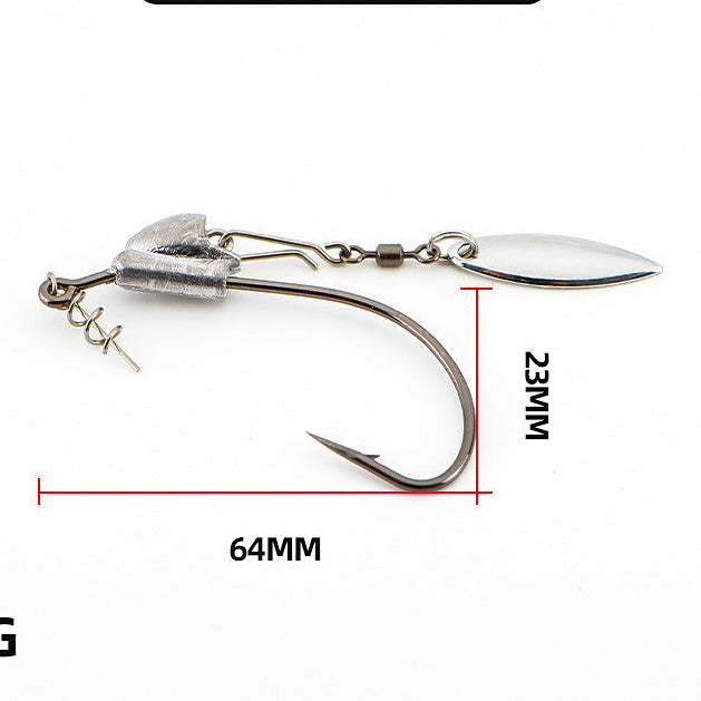 Jig Head Hook with Spinner Blade, 5-9 g (0.18-0.32 oz) – option photo