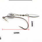 Jig Head Hook with Spinner Blade, 5-9 g (0.18-0.32 oz) – option photo