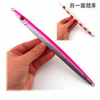 Long Fast-Sink Jig, 120–200 g (4.2–7 oz), Glow Stripe – option photo