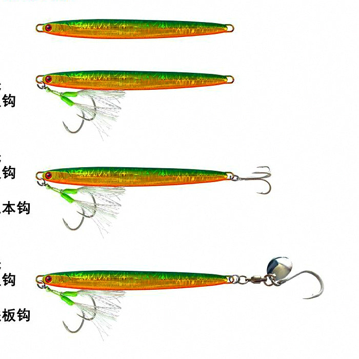 Laser Speed Jig with Glow Wire Hooks, 40–120 g (1.4–4.2 oz) – option photo