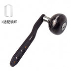 Baitcasting Reel Handle, Carbon Single Arm with Carbon Knob – option photo