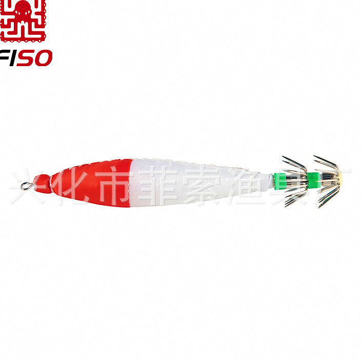 Glow Cloth-Wrapped Squid Jig, Size No. 3.0–5.0 – option photo