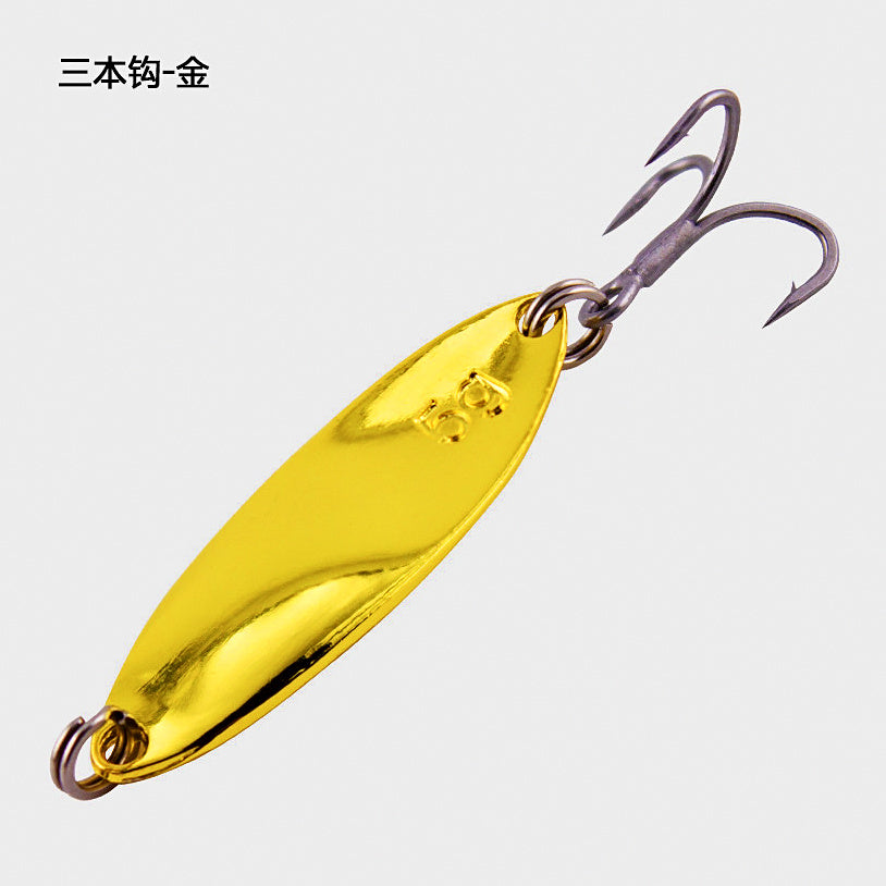 Casting Spoon Lure, Single or Treble Hook, 3.5–15 g (0.12–0.53 oz) – option photo