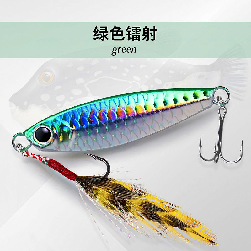 Fish-Scale Casting Metal Jig, 7–30 g (0.25–1.06 oz) – option photo