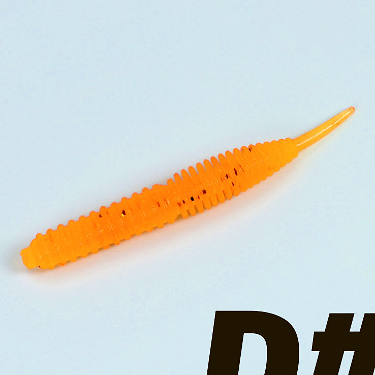 Soft Plastic Worm Lures, Threaded Body, 6.2 cm, 20-Pack – option photo
