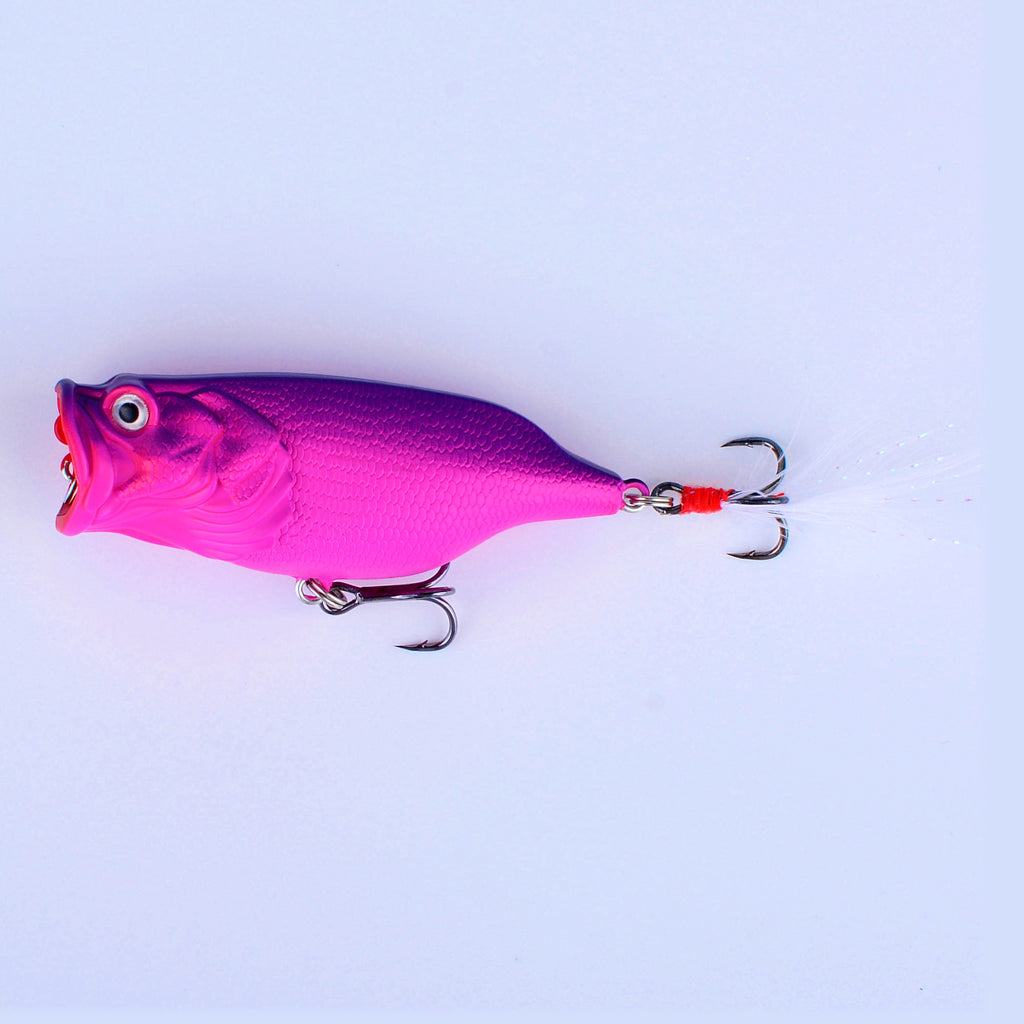 Popper Hard Bait Lure, Realistic Baitfish Style – option photo