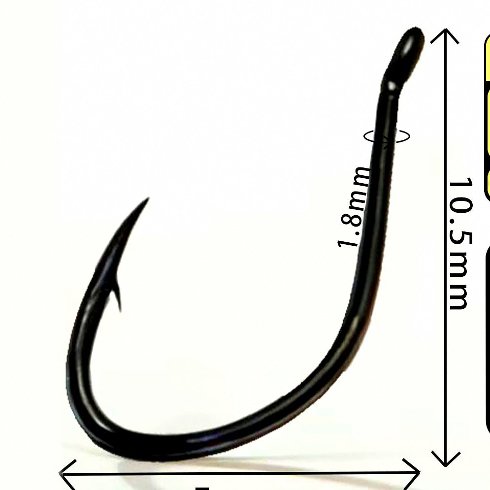 Aji Saltwater Hooks, Ring Eye Barbed, 12 Pack – option photo