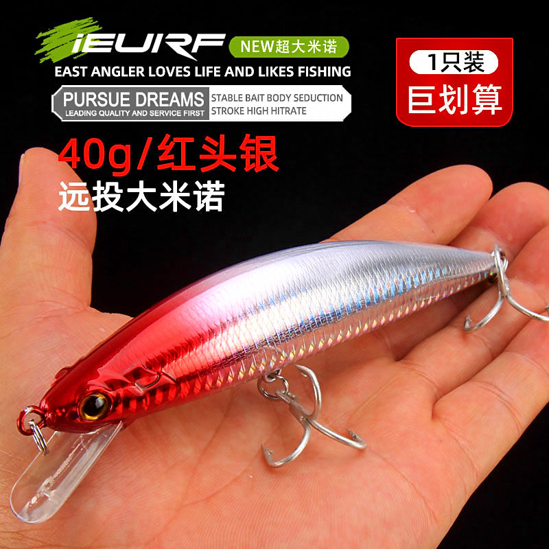 Sinking Minnow Lure, 40 g or 60 g (1.4 oz / 2.1 oz) – option photo