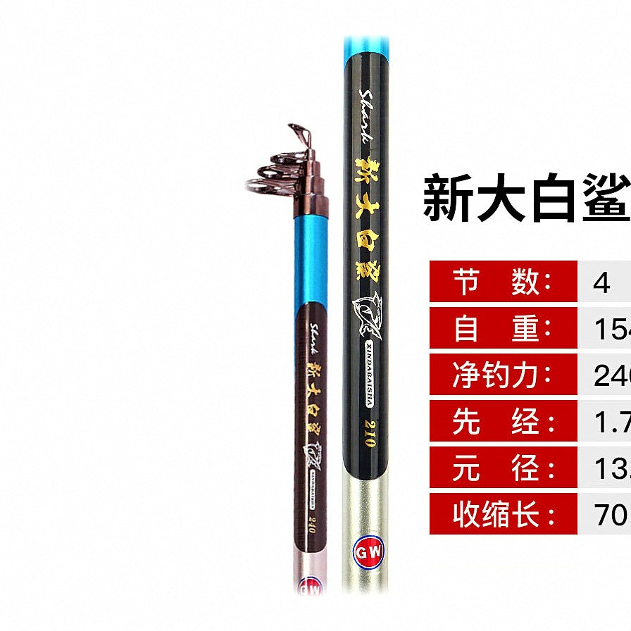 Carbon Surf Casting Rod, Extra Hard, 2.1–3.6 m (6.9–11.8 ft) – option photo