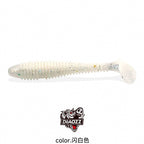 T-Tail Soft Shrimp Lure, 15 pcs, 3.5–6.5 cm (1.4–2.6 in) – option photo