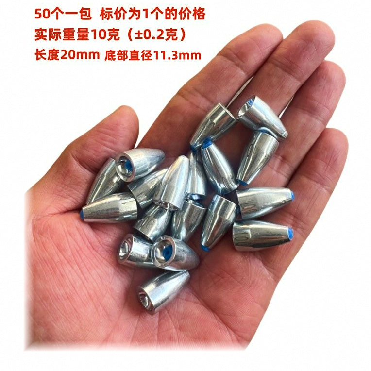 Alloy Bullet Sinker for Texas Rigs, 3.5–20 g (1/8–3/4 oz) – option photo