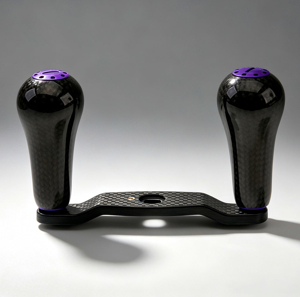 Carbon Fiber Baitcasting Reel Handle, 110 / 120 mm – option photo
