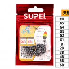 Split Shot Sinkers, Pinch-On Open Style, Sizes G5–5B – option photo