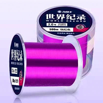 Nylon Monofilament Line, Clear or Rose Red, 220 m & 500 m – option photo