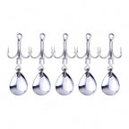 Swivel Treble Hooks with Spinner Blade, Sizes 2–10 – option photo