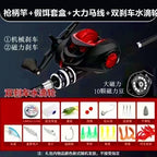 2-Piece Carbon Lure Rod & Reel Combo, 1.6–2.7 m (5.2–8.9 ft) – option photo