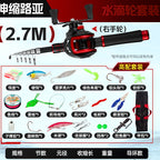 Telescopic Rod and Reel Combo, 1.6–2.7 m (5.2–8.9 ft) – option photo