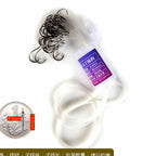 Pre-Tied Hooks on Nylon Leader, Tub Pack, Sizes 1–10 – option photo