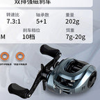 Micro Round Baitcasting Reel, 7.3:1, 6 Bearings – option photo