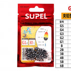 Split Shot Sinkers, Pinch-On Open Style, Sizes G5–5B – option photo