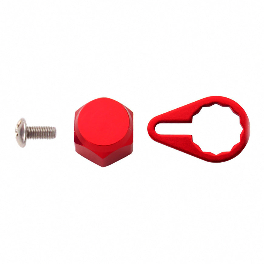 Baitcasting Reel Handle Anti-Loosening Plate & Nut – option photo