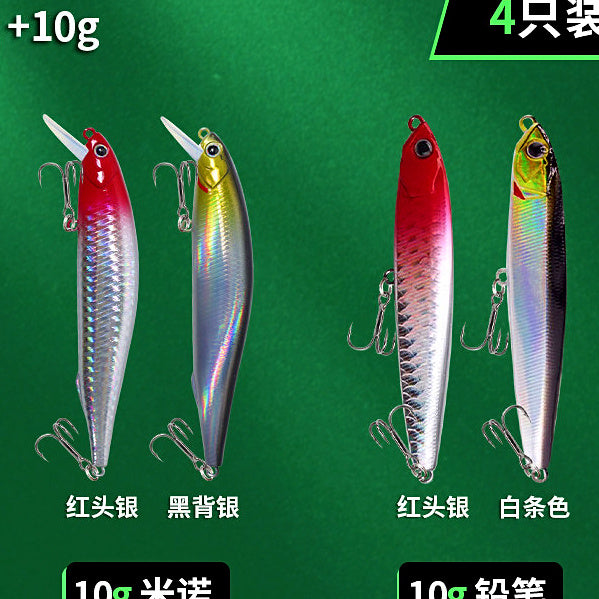 Slow-Sinking Pencil & Minnow Lures, 7–24 g (0.25–0.85 oz) – option photo