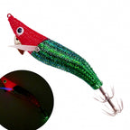 Glow Wood Shrimp Squid Jig, 9 cm / 8 g (0.28 oz) – option photo