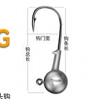 Jig Head Hooks for Soft Baits, 1.5–14 g (0.05–0.5 oz) – option photo