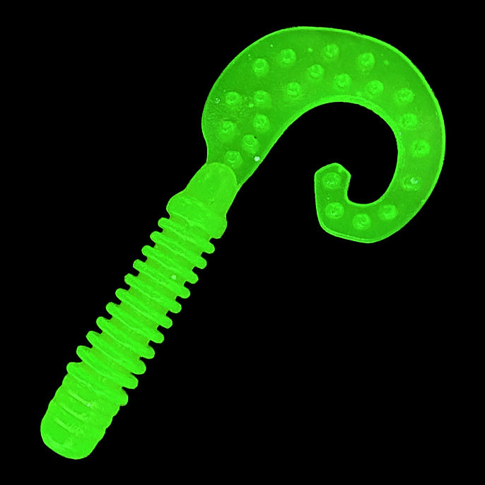 Curly Tail Grub Soft Bait, 4–8 cm (1.6–3.1 in) – option photo