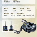 DC Round Baitcasting Reel, 7.2:1 Gear Ratio, 6 Bearings – option photo