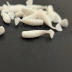Mini Ribbed T-Tail Grub Soft Baits, 3–4 cm (1.2–1.6 in) – option photo