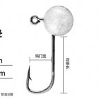 Jig Head Hooks for Soft Baits, #8 to 1/0, 1–7 g (0.04–0.25 oz) – option photo