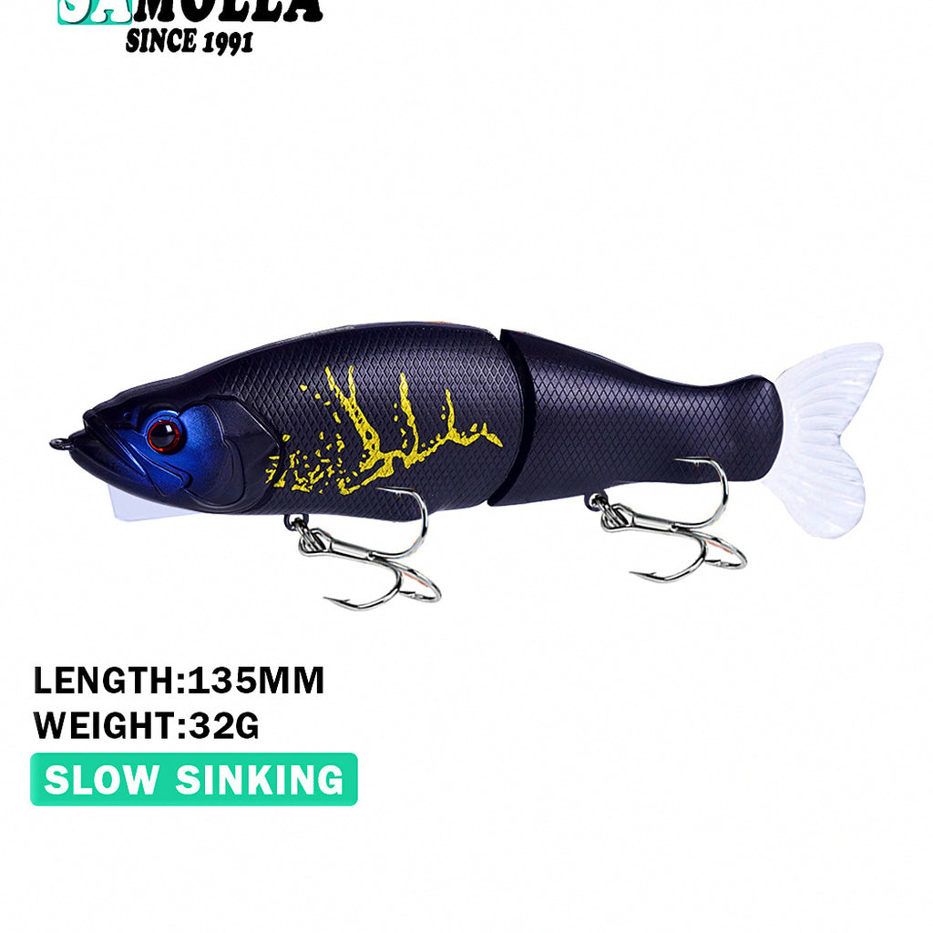 Jointed Slow Sinking Pencil Lure, 32 g (1.1 oz), 135 mm – option photo