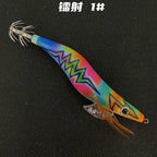 Wood Shrimp Squid Jig, Glow & Laser, No. 2.5–3.5 – option photo