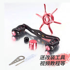 Baitcaster Reel Upgrade Kit, Star Drag, Handle, Knob (5-pc) – option photo