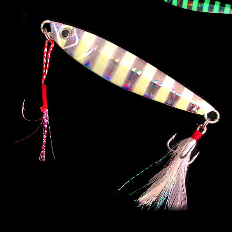 Casting Metal Jig, Glow Accent, 5–120 g (0.2–4.2 oz) – option photo