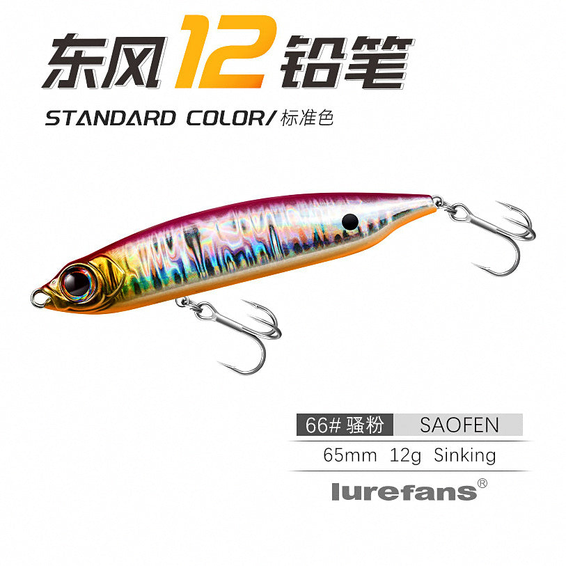 Sinking Pencil Lure, 12–28 g (0.42–0.99 oz) – option photo