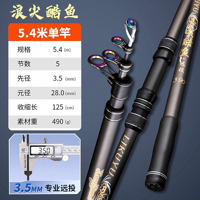 Carbon Casting & Anchor Rod, 4-Piece, 3.6–5.4 m (11.8–17.7 ft) – option photo