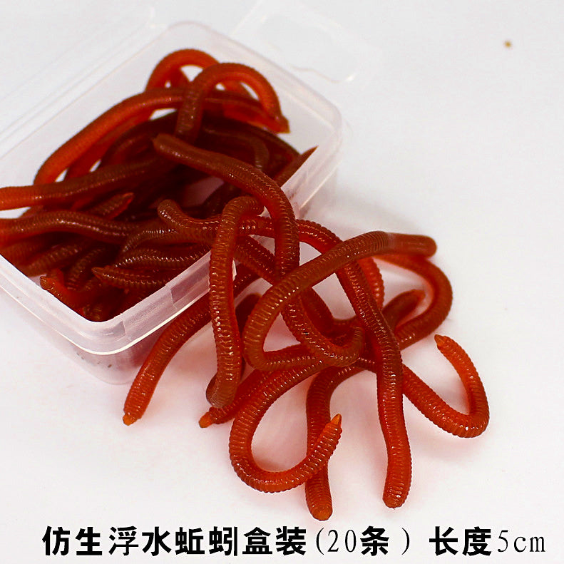 Realistic Earthworm Soft Bait, 3.8–8 cm (1.5–3.1 in) – option photo