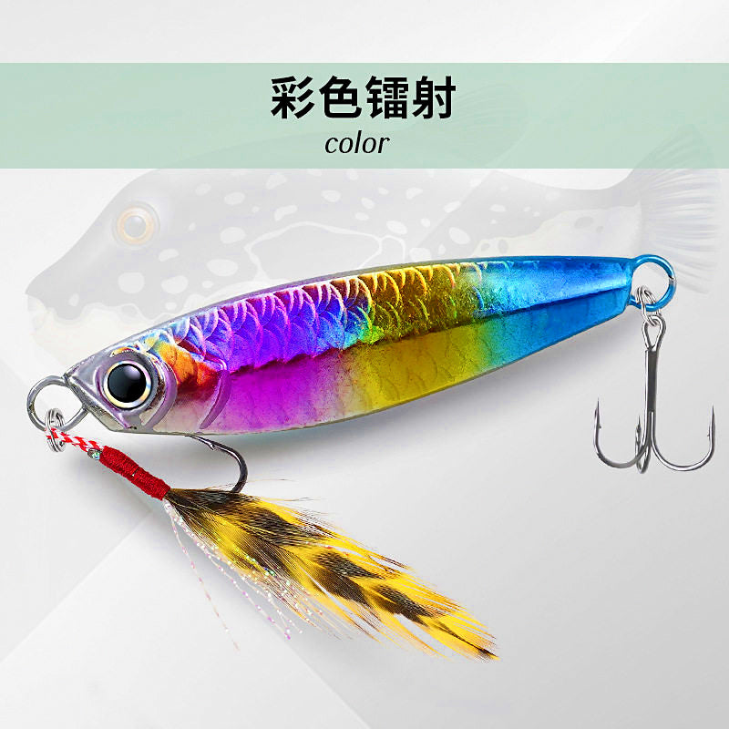 Fish-Scale Casting Metal Jig, 7–30 g (0.25–1.06 oz) – option photo