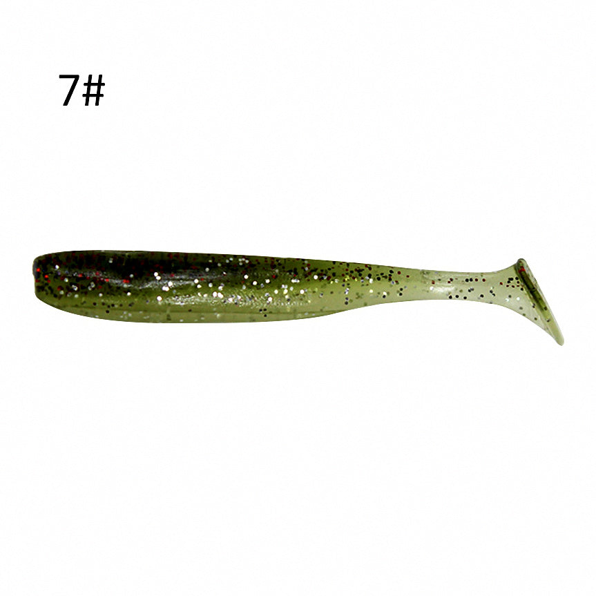 Two-Tone T-Tail Soft Bait, 5.5 cm (2.2 in), 10 Pack – option photo
